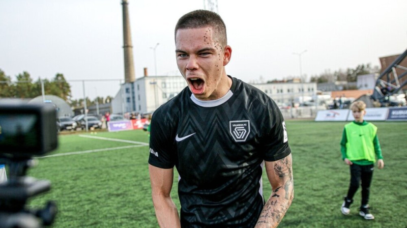 Lūkass Vapne. Foto: Jānis Līgats/Valmiera FC