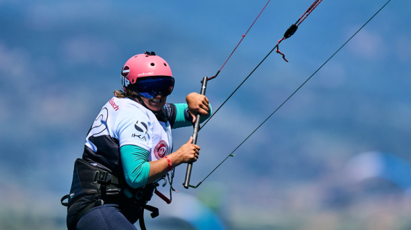 Aija Ambrasa. Foto: International Kiteboarding Association