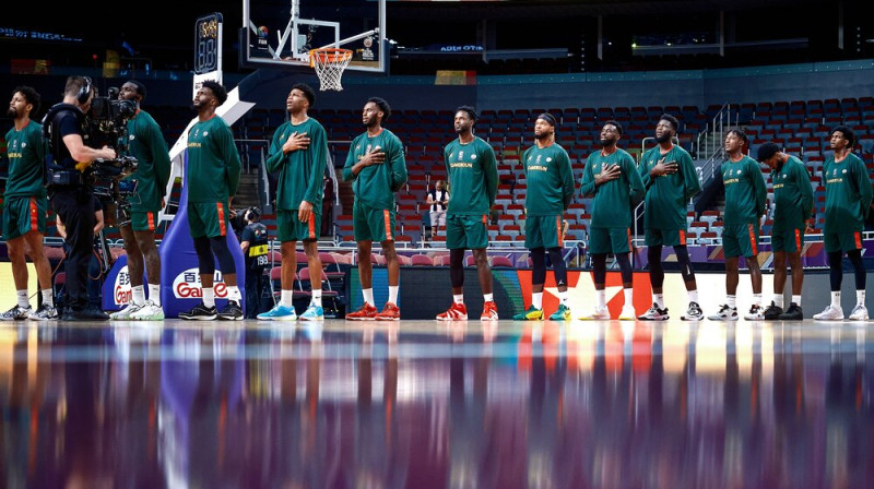 Kamerūnas basketbolisti. Foto: FIBA