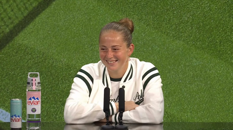 Aļona Ostapenko. Foto: Wimbledon