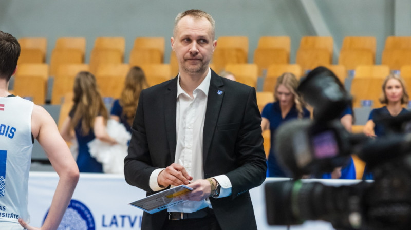 Gunārs Gailītis. Foto: Māris Greidāns/LU basketbols