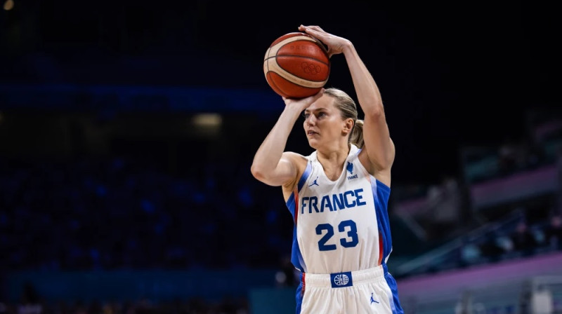 Marina Žohanesa 2024. gada 1. augustā. Foto: FIBA