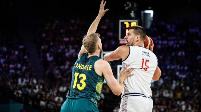 Nikola Jokičs. Foto: FIBA