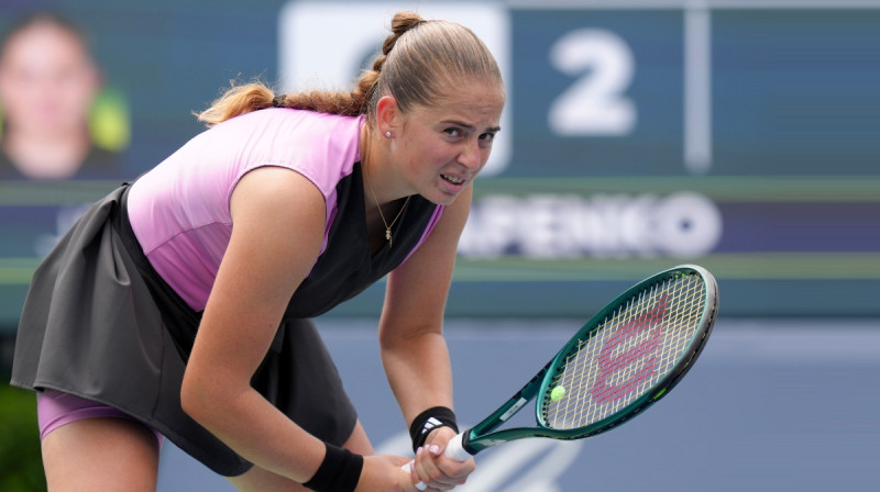 Aļona Ostapenko. Foto: The Canadian Press/ZUMA Press