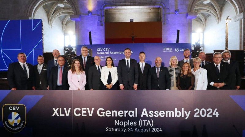 CEV jaunā valde. Foto: CEV