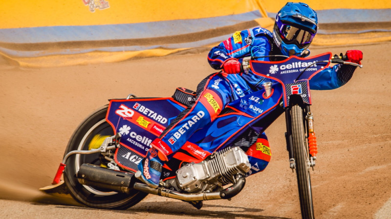 Andžejs Ļebedevs. Foto: FIM Speedway Grand Prix of Latvia