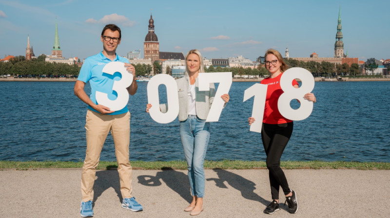 2024. gada "Kustība kustībai" ziedojums -  30 718 eiro. Foto Guntis Bērziņš