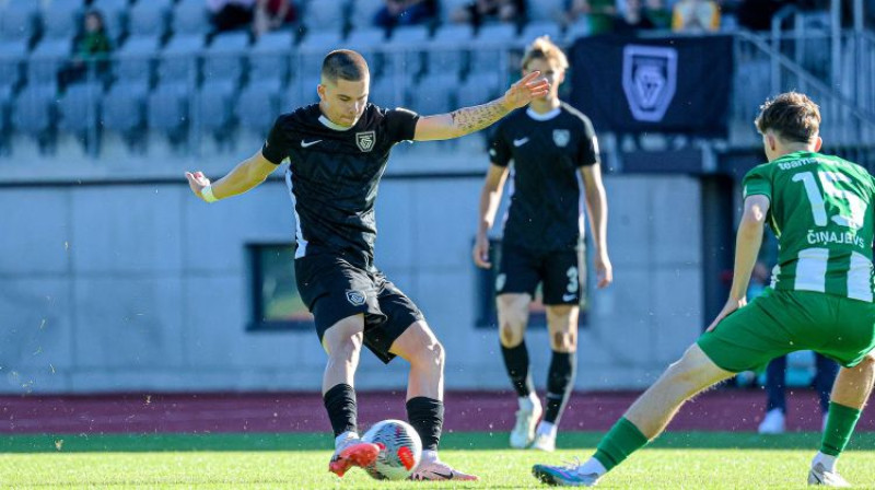 Lūkass Vapne. Foto: Jānis Līgats/Valmiera FC