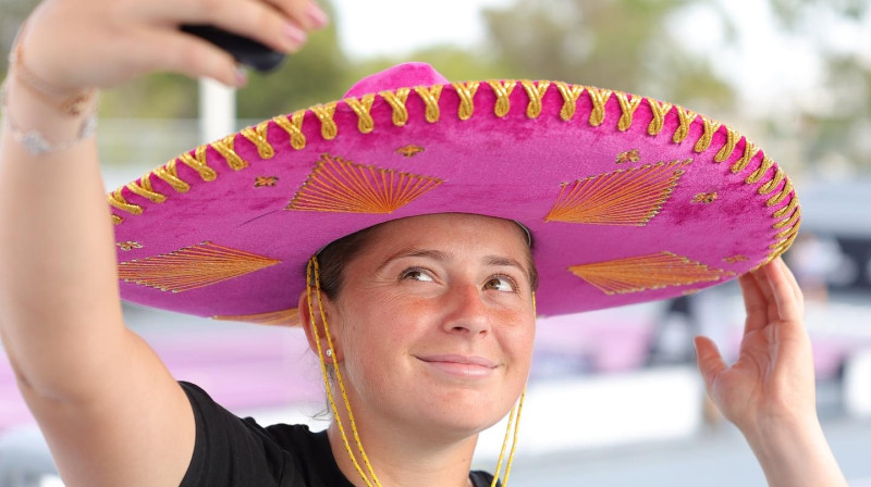 Aļona Ostapenko. Foto: GDL Open