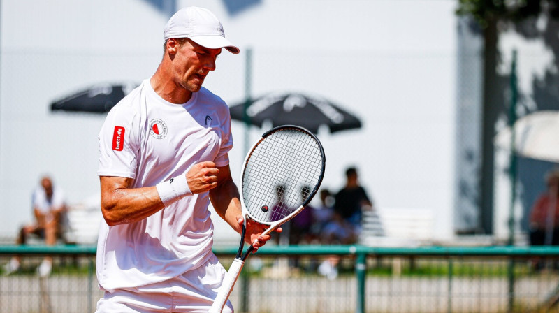 Roberts Štrombahs. Foto: Claudio Gärtner/Tennisphoto.de/Imago Images/Scanpix