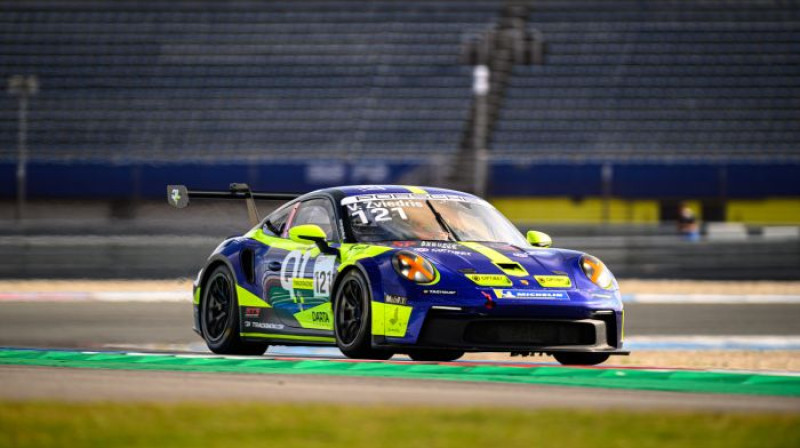 Valters Zviedris. Foto: Porsche Carrera Cup Benelux