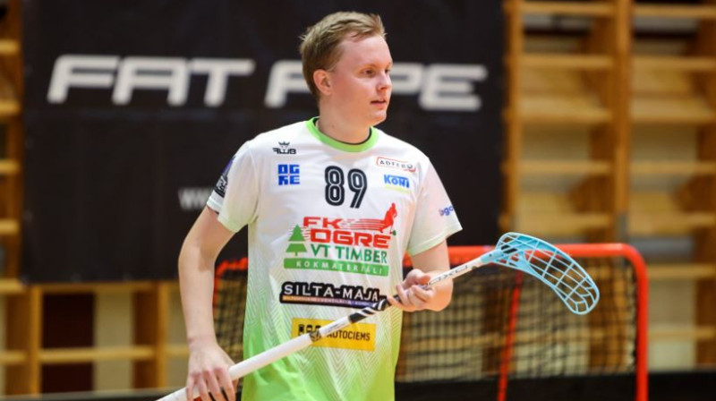 Matīss Jānis Tepers, foto: Floorball.lv