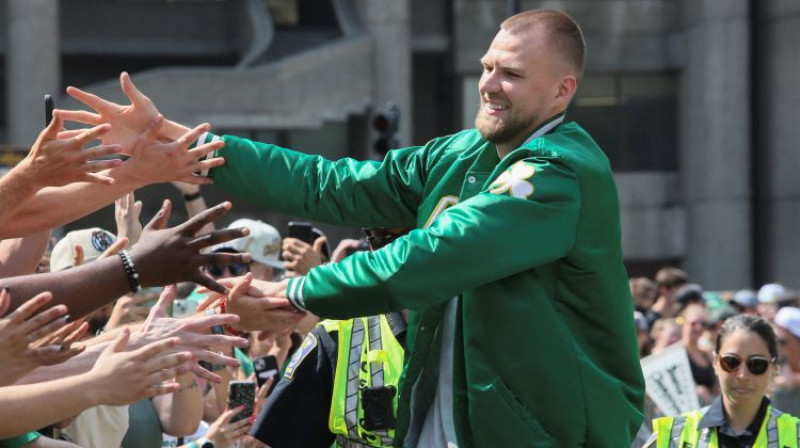 Kristaps Porziņģis. Foto: Reuters/Scanpix