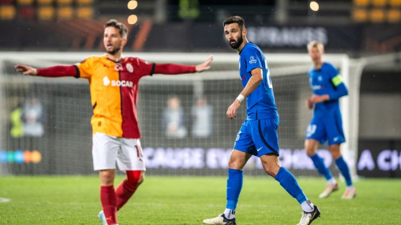 Drīss Mertenss un Stefans Paničs. Foto: Sanita Sparāne/RFS