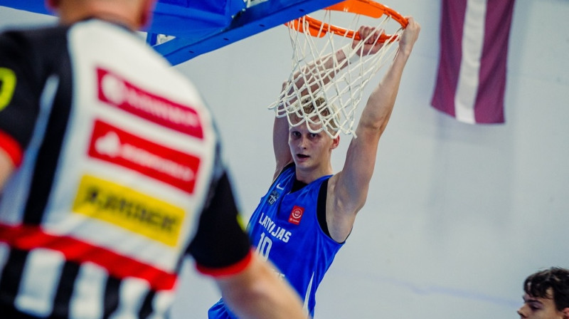 Rihards Aleksandrovs. Foto: LU basketbols