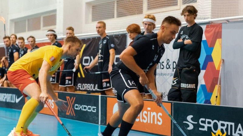 Epizode no abu komandu pirmā apļa spēles, foto: Māris Greidāns, FS Masters