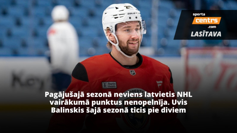 Uvis Balinskis. Foto: Florida Panthers