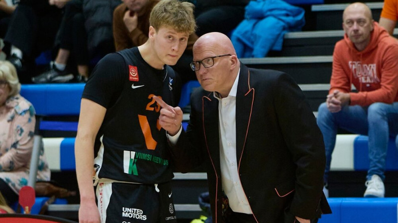 Marks Jāksons un Valdo Lipss. Foto: KK Viimsi