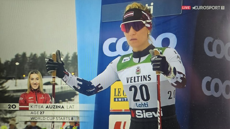 Kitija Auziņa. Ekrānuzņēmums.