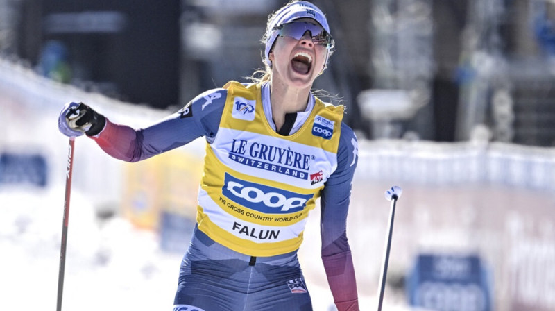 Džesija Diginsa. Foto: Anders Wiklund/TT News Agency/AFP