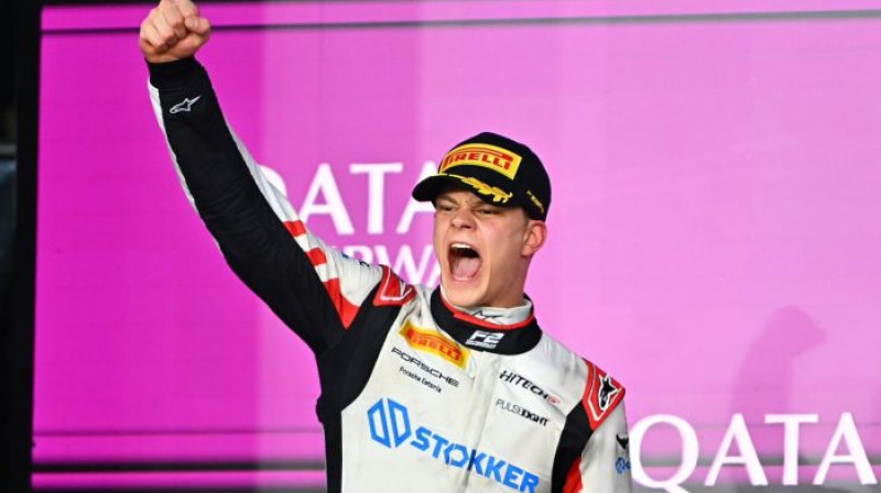 Pauls Arons. Foto: FIA F2
