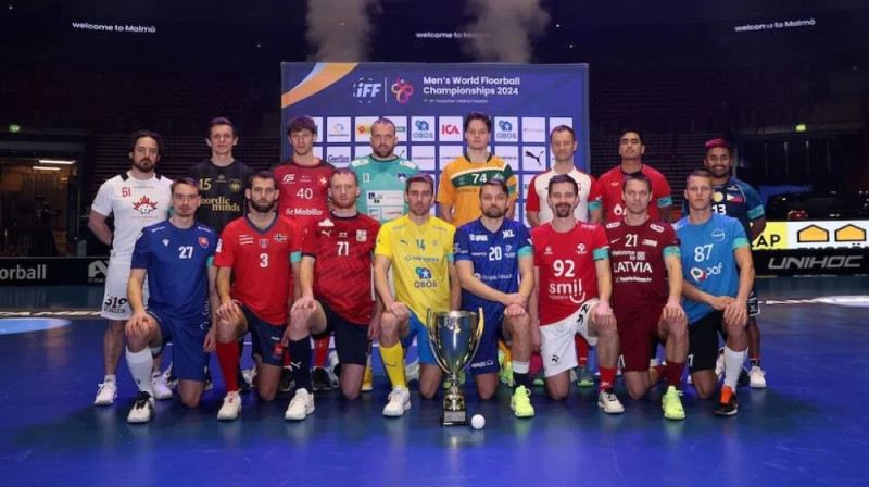 Visu izlašu kapteiņi: Foto: Per Wiklund
