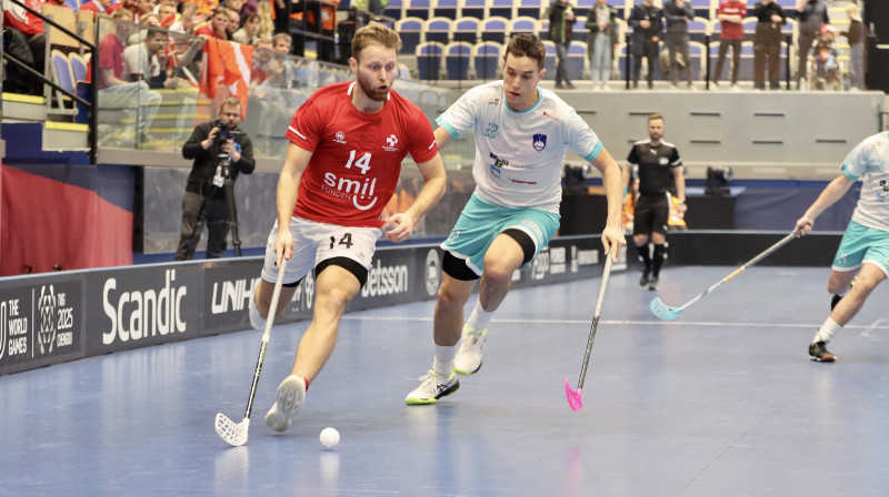 Lukas Eldholms (#14)turnīru iesācis teicami - pieci vārti, rezultatīva piespēle un pārliecinoša uzvara, foto: IFF