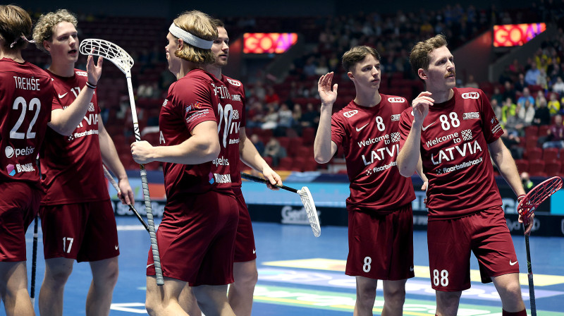 Latvijas izlase, foto: IFF