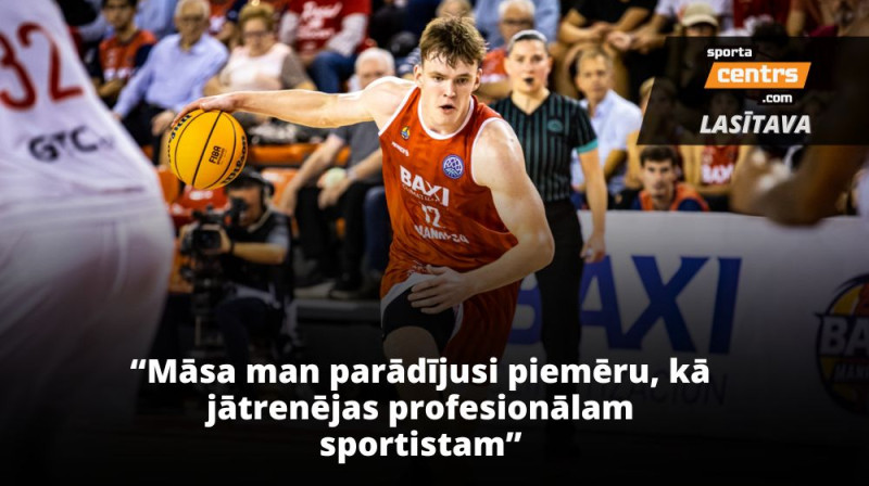 Mārcis Šteinbergs. Foto: FIBA
