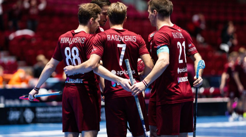 Latvijas izlase, foto:  Viktor Källberg, IFF