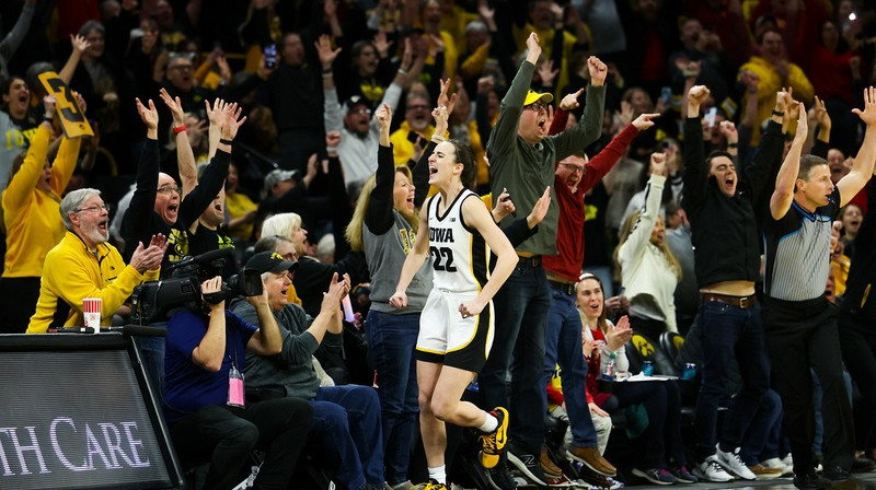 Keitlina Klārka. Foto: Iowa Hawkeyes