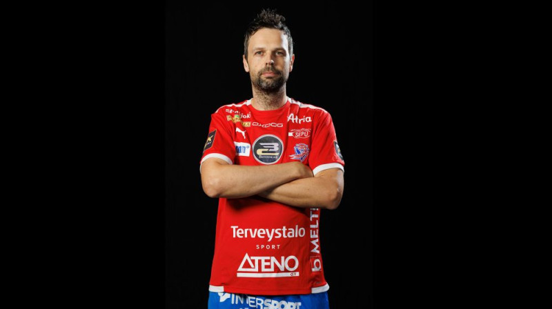 Sami Koski aizvadījis savu 500. spēli Somijas virslīgas čempionātā, foto: Fliiga.com