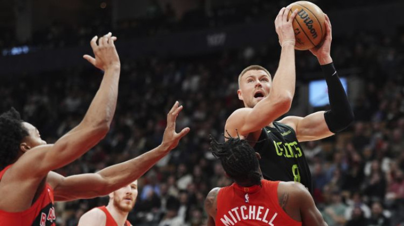 Kristaps Porziņģis. Foto: AP/Scanpix