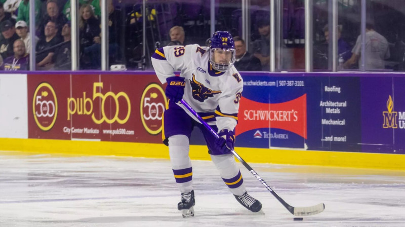 Ralfs Bergmanis. Foto: Abby Santos/Mankato Athletics