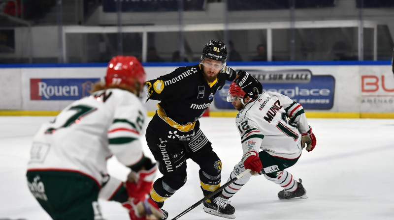 Rolands Vīgners. Foto: Stephane Heude/Dragons de Rouen