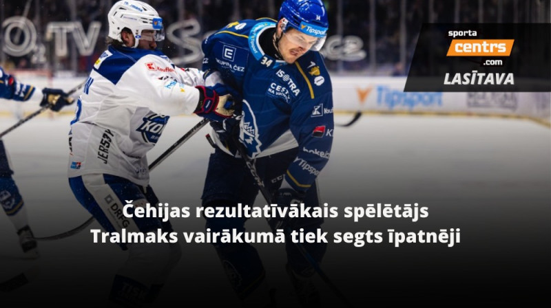 Eduards Tralmaks. Foto: Rytiri Kladno