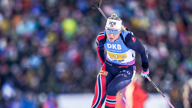 Ingrida Tandrevolla. Foto: IBU/Vianney Thibaut/Nordic Focus