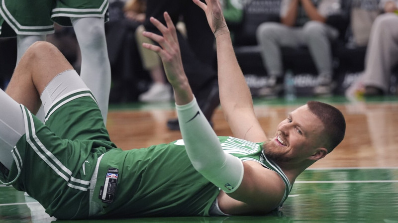 Kristaps Porziņģis. Foto: Charles Krupa/AP/Scanpix