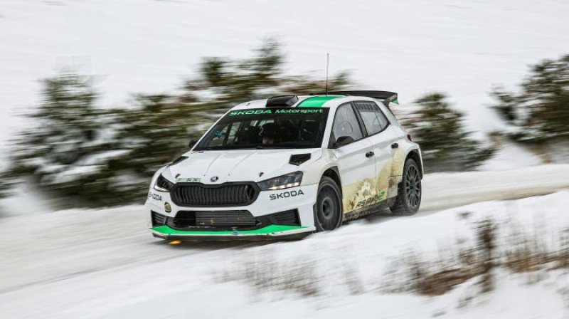 Roberts Virvess. Foto: Škoda Motorsport