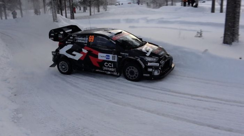 Kalle Rovanpera. Foto: rallit.fi