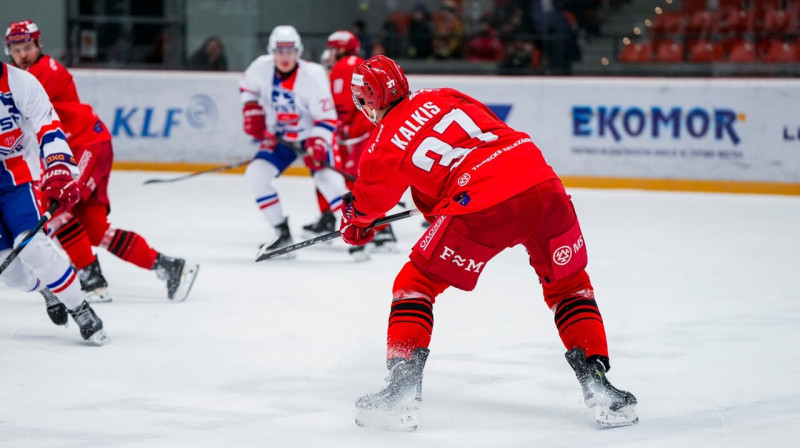 Roberts Kaļķis. Foto: Samuel Rychecký/HC Frýdek-Místek