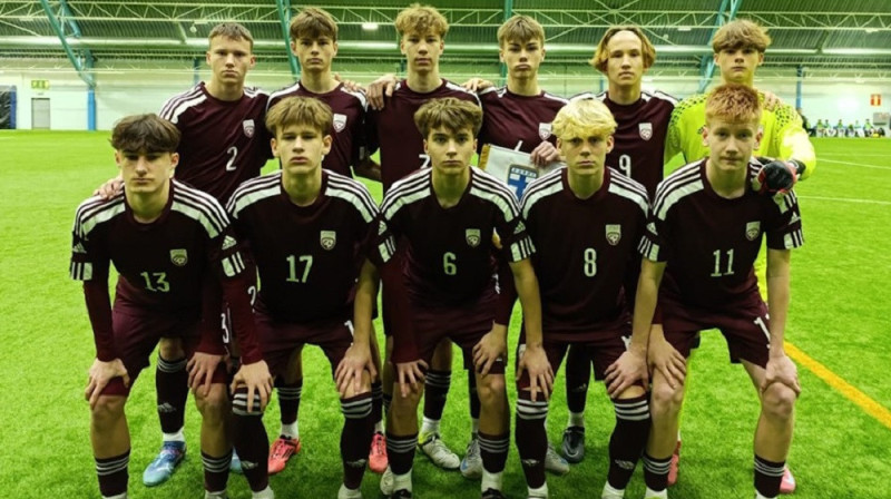 LAT U-16 izlase. Foto:LFF.