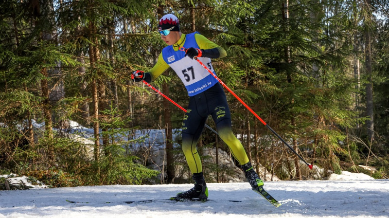 Dāvis Kalniņš. Foto: Ski.lv/A.Veckalniņš