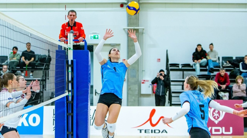 Kauņas komandas volejboliste Nurperi Ezgo Ezkana. Foto: Tinklinio klubas "Kaunas"