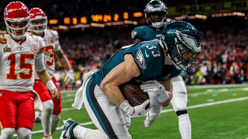 Kūpers Dežīns (#33). Foto: Philadelphia Eagles