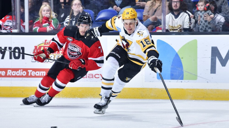 Jese Puljujervi (#18). Foto: Wilkes-Barre/Scranton Penguins