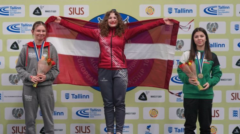 Kristiāna Agule. Foto: European Shooting Confederation