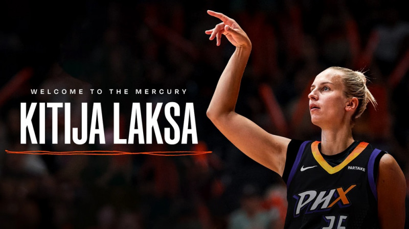 Kitija Laksa. Kolāža: Phoenix Mercury