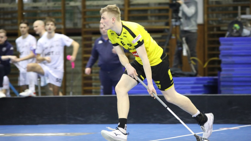 Klāvs Araks, foto: SKV Florbal