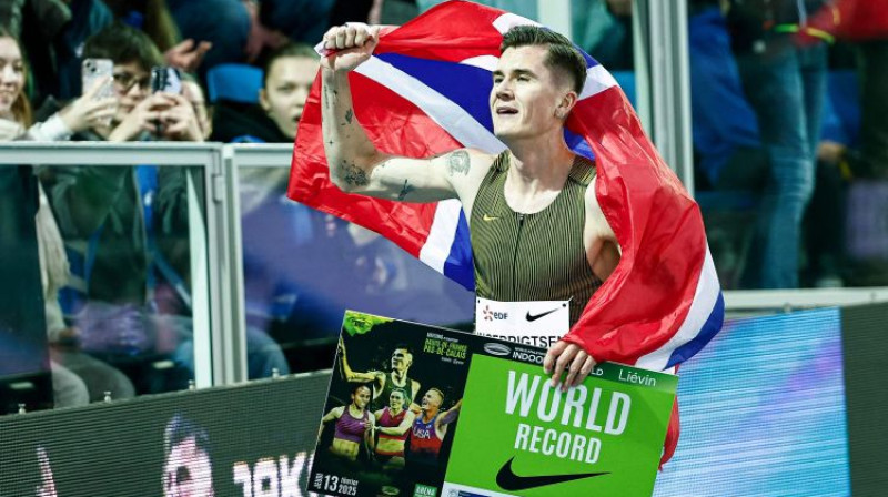 Jākobs Ingebrigtsens. Foto: AFP/Scanpix
